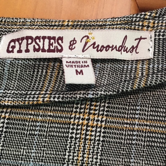 Gypsies & Moondust Plaid Dress - Picture 3 of 6